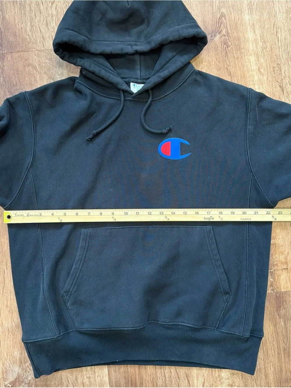 Champion Reverse Weave Hoodie Mens M Pullover Y2K Thick Heavyweight Streetwear
